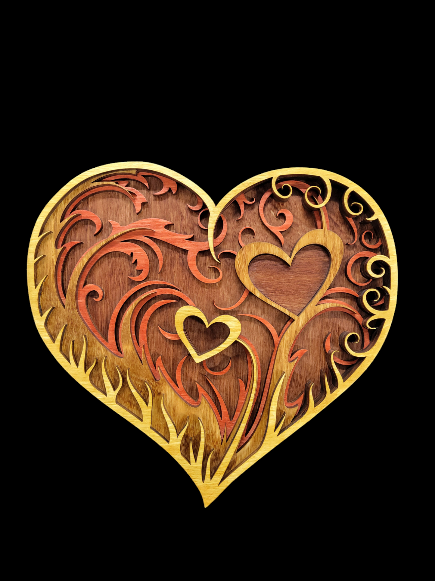 Love of Layers, Heart PHOTO Frame