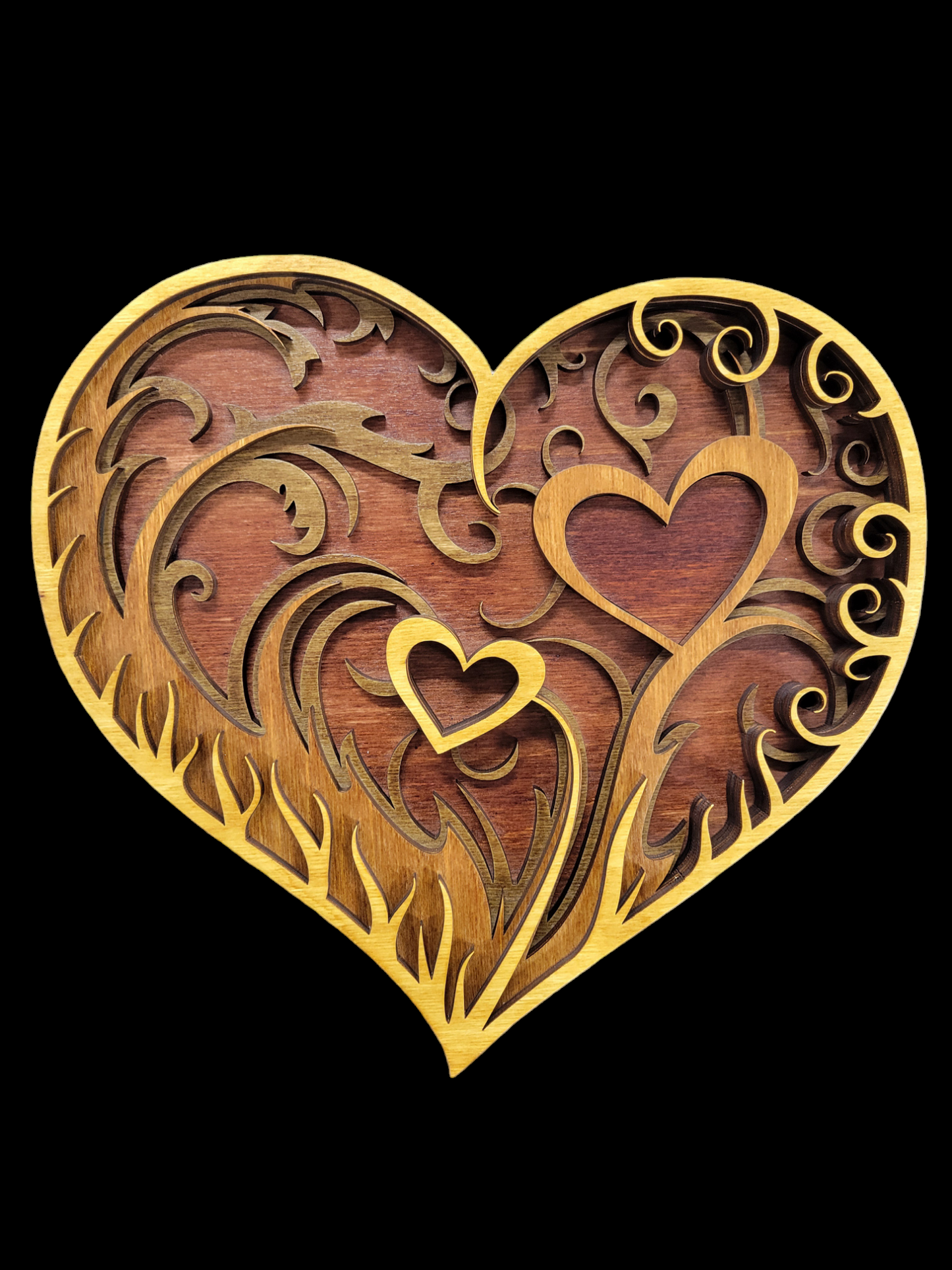 Love of Layers, Heart PHOTO Frame