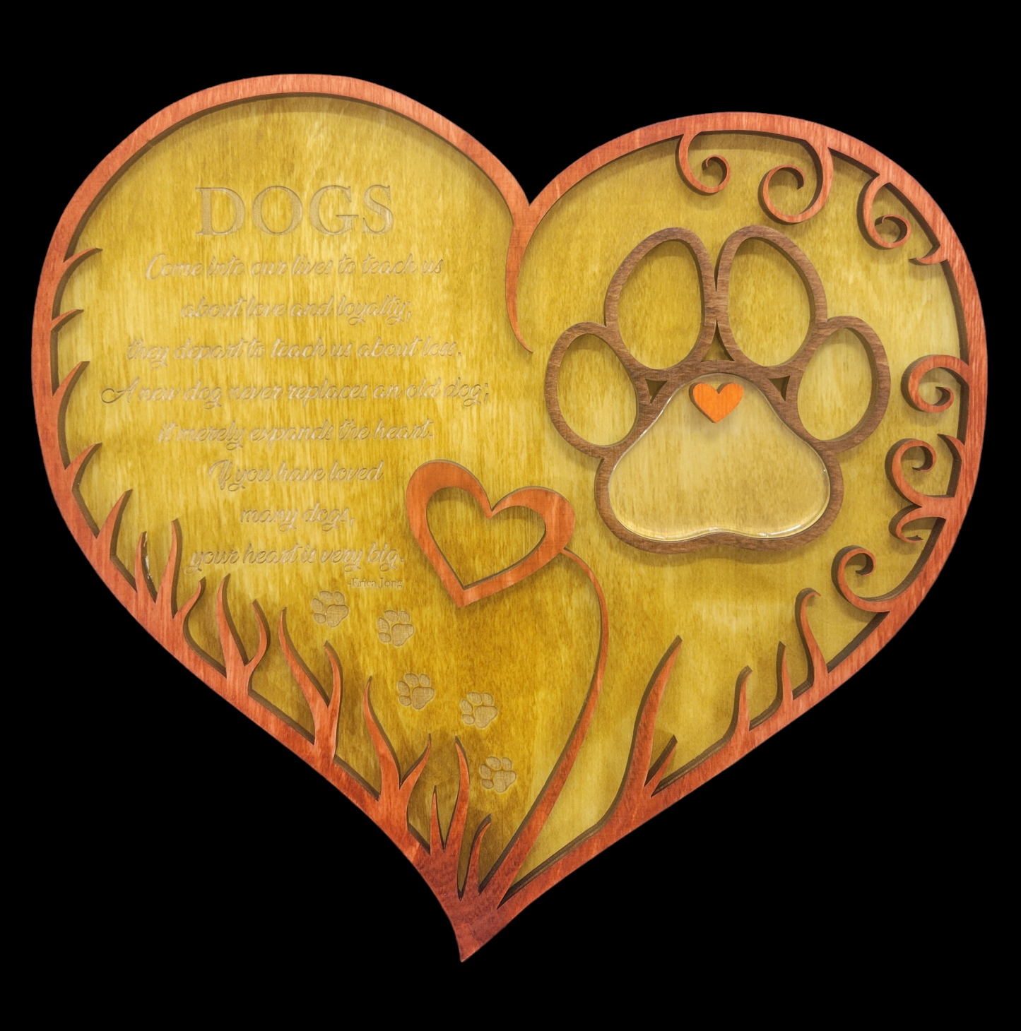 Love of Layers, Dog PHOTO Frame