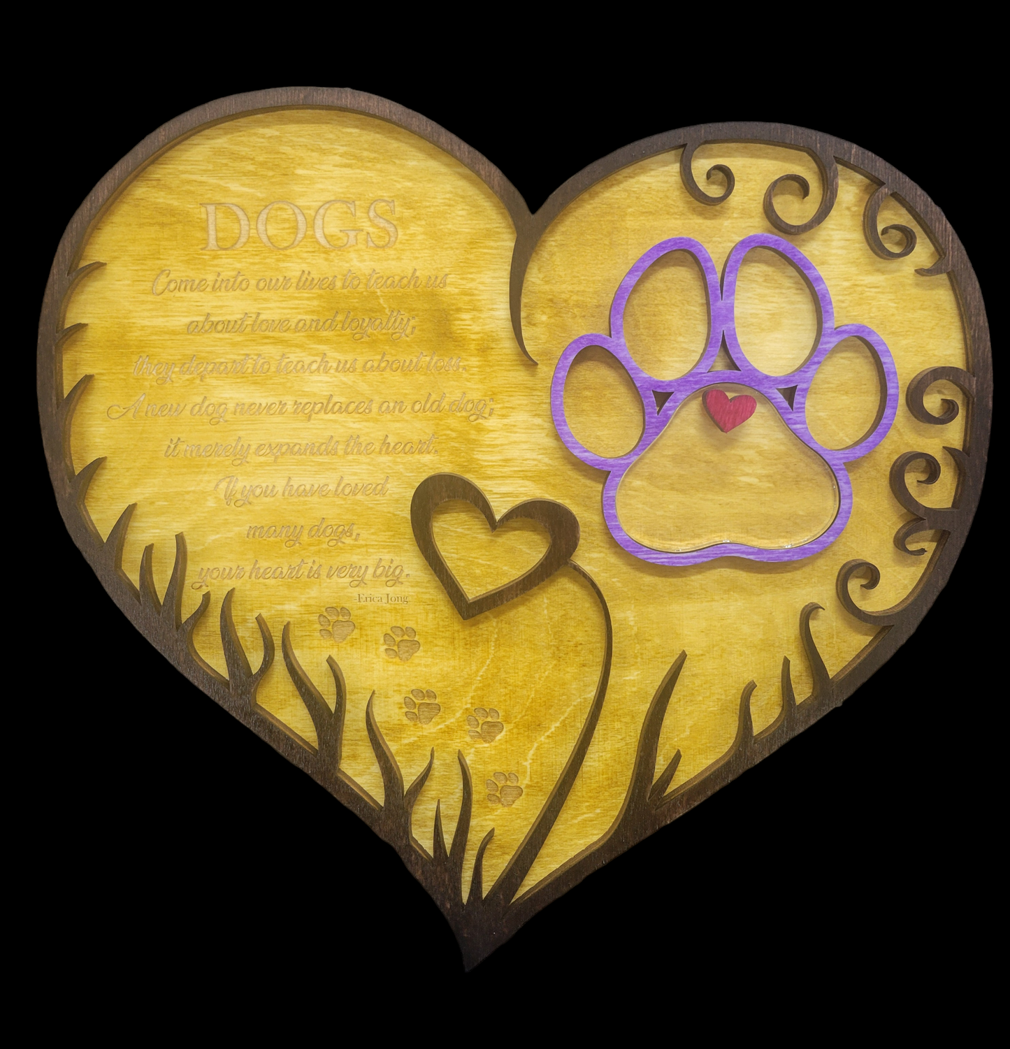 Love of Layers, Dog PHOTO Frame
