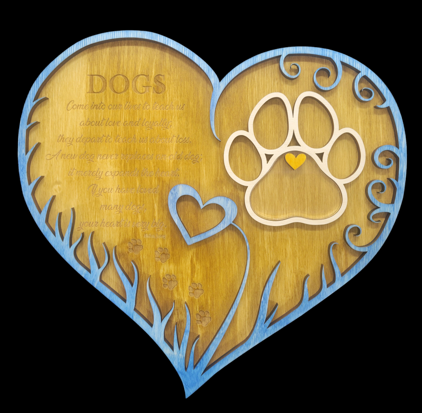 Love of Layers, Dog PHOTO Frame
