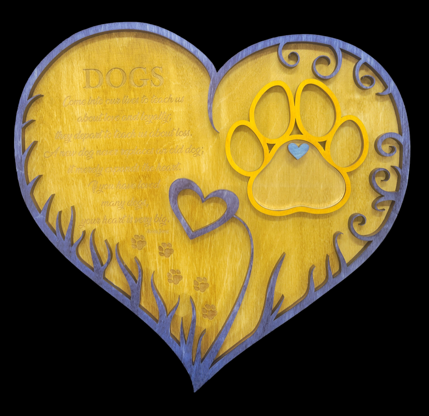 Love of Layers, Dog PHOTO Frame