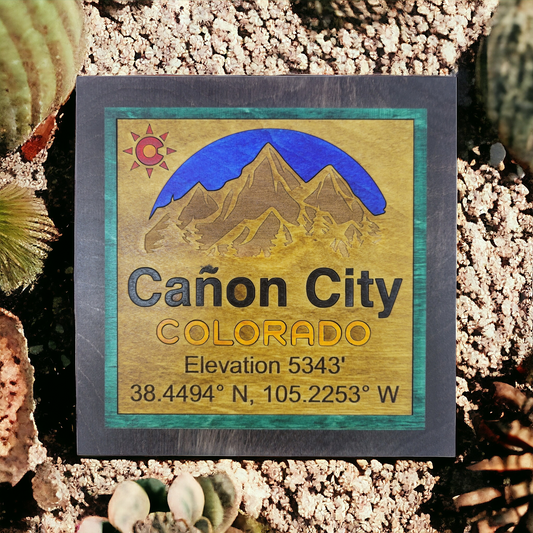 Canon City Colorado, Square 5.75"