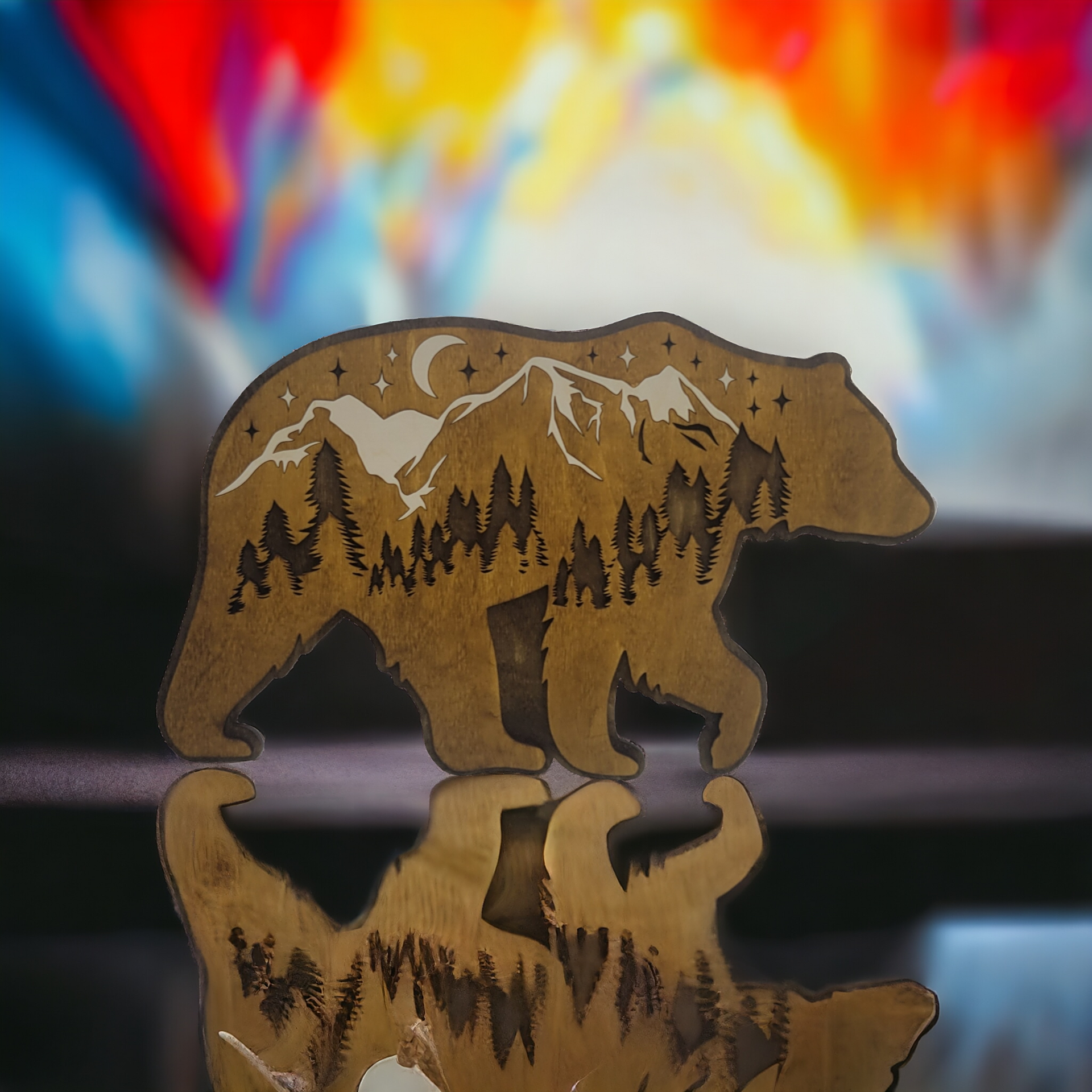 Bear Wall Art – Wickersham Woodworks